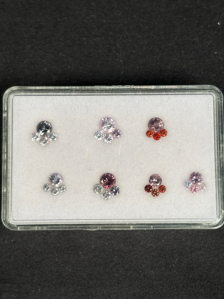 2.97ctw Spinel Lot from Burma, 29 stones, 2 - 4 mm · GEM-5685