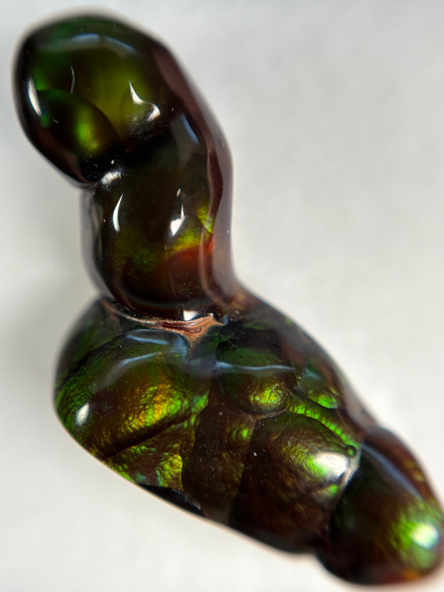 8.12ct Deer Creek & Oatman AZ Fire Agate  · GEM-5860