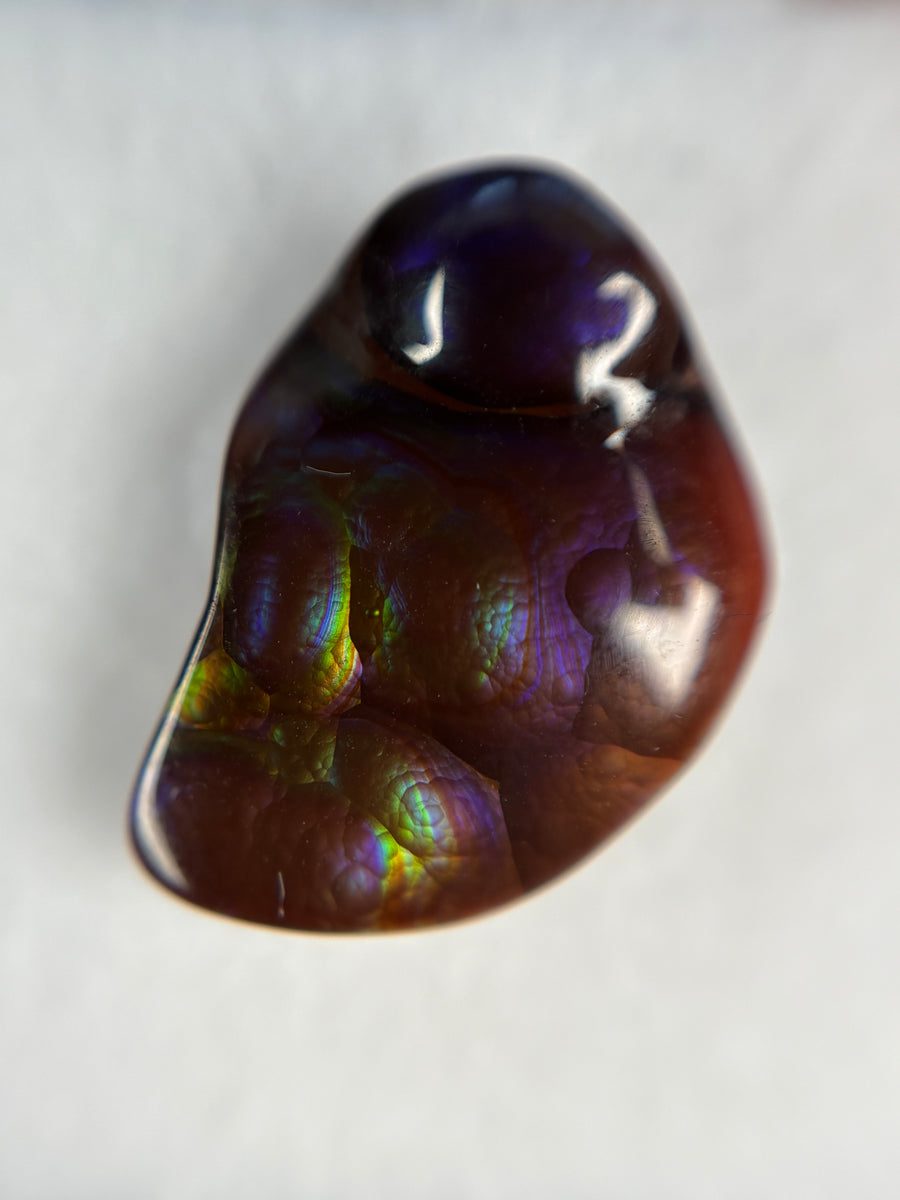 5.10ct Deer Creek & Oatman AZ Fire Agate  · GEM-5863
