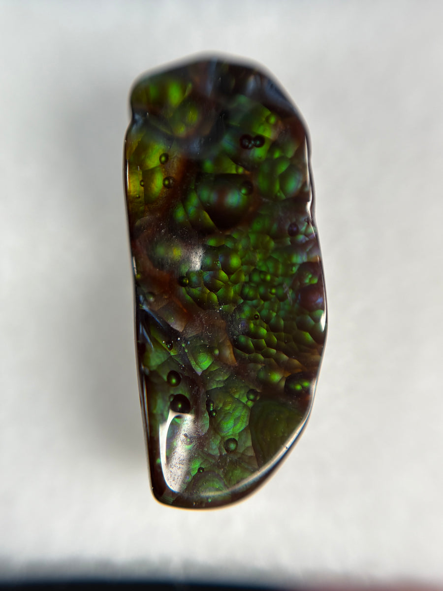 4.27ct Deer Creek & Oatman AZ Fire Agate  · GEM-5857