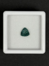 0.78ct Bluish Green Tourmaline Trillion · GEM-5834