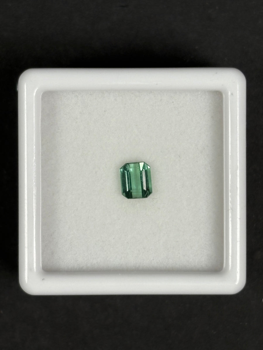 0.42ct Bluish Green Tourmaline  · GEM-5817