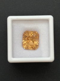 8ct Yellow Grossular Garnet, Octagon, 11.7x10.2 mm · GEM-5976