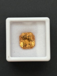 6.94ct Yellow Grossular Garnet, Octagon, 10.8x10 mm · GEM-5739