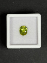 1.85ct Green Sphene Oval, 8.3 x 6.6 x 4.1mm · GEM-6034