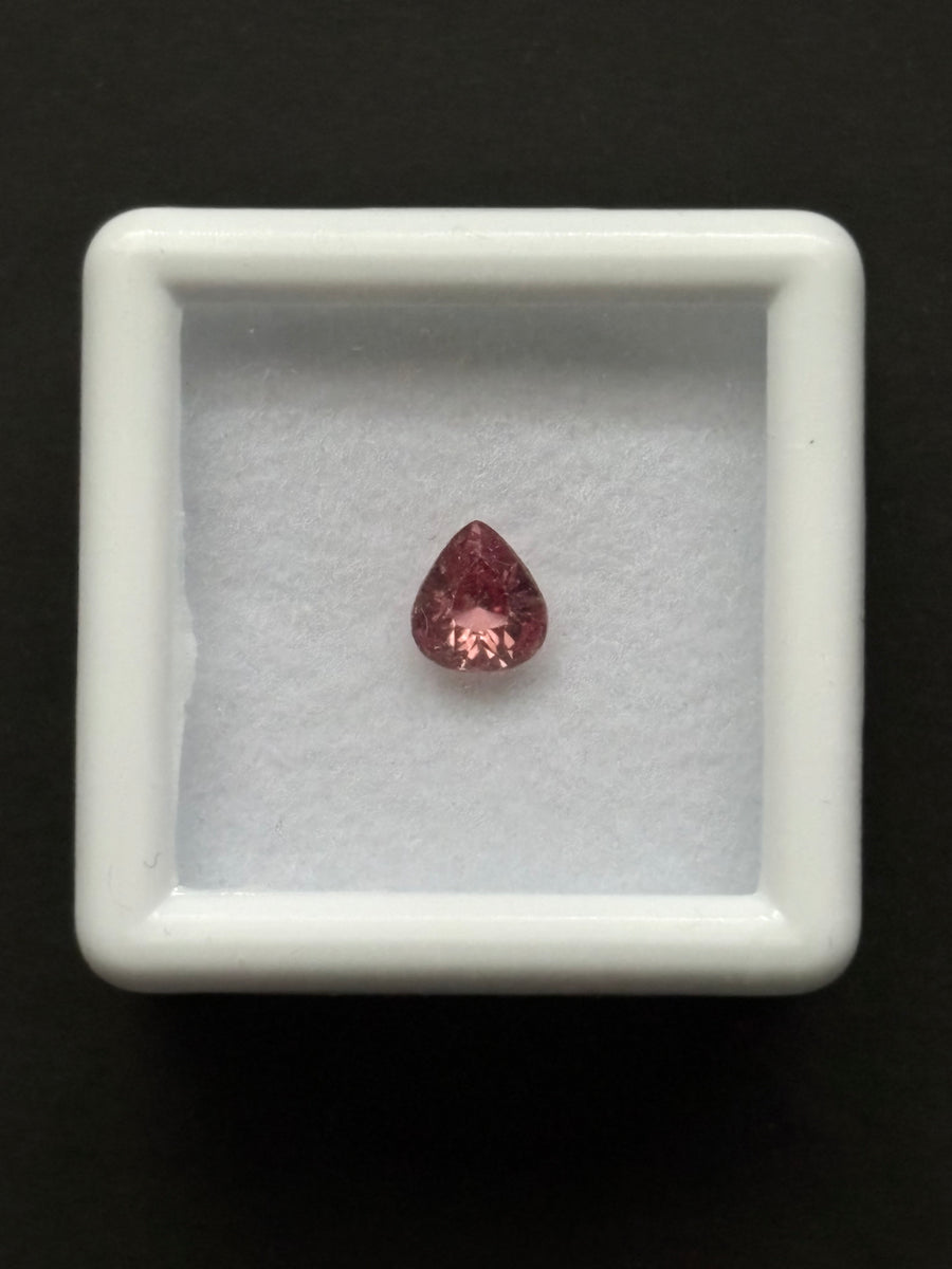 0.77ct Malaya Garnet from Tanzania · GEM-6285