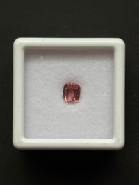 0.73ct Malaya Garnet from Tanzania, Emerald Cut · GEM-5604