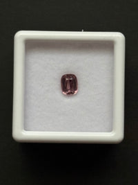 0.73ct Malaya Garnet from Tanzania, Emerald Cut · GEM-6279