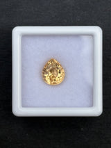 2.55ct Grossular Garnet, Pear, 8.5x7.3 mm