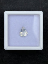 0.86ct moonstone from Madagascar, pear cut, 7.3x6x4.1 mm