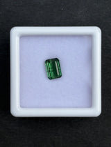0.75ct Bluish Green Tourmaline from Mozambique, 6.5 x 4.5 x 2.7mm