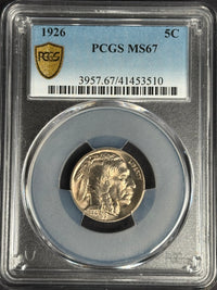 1926 Buffalo Nickel PCGS MS67 · NUM-1176