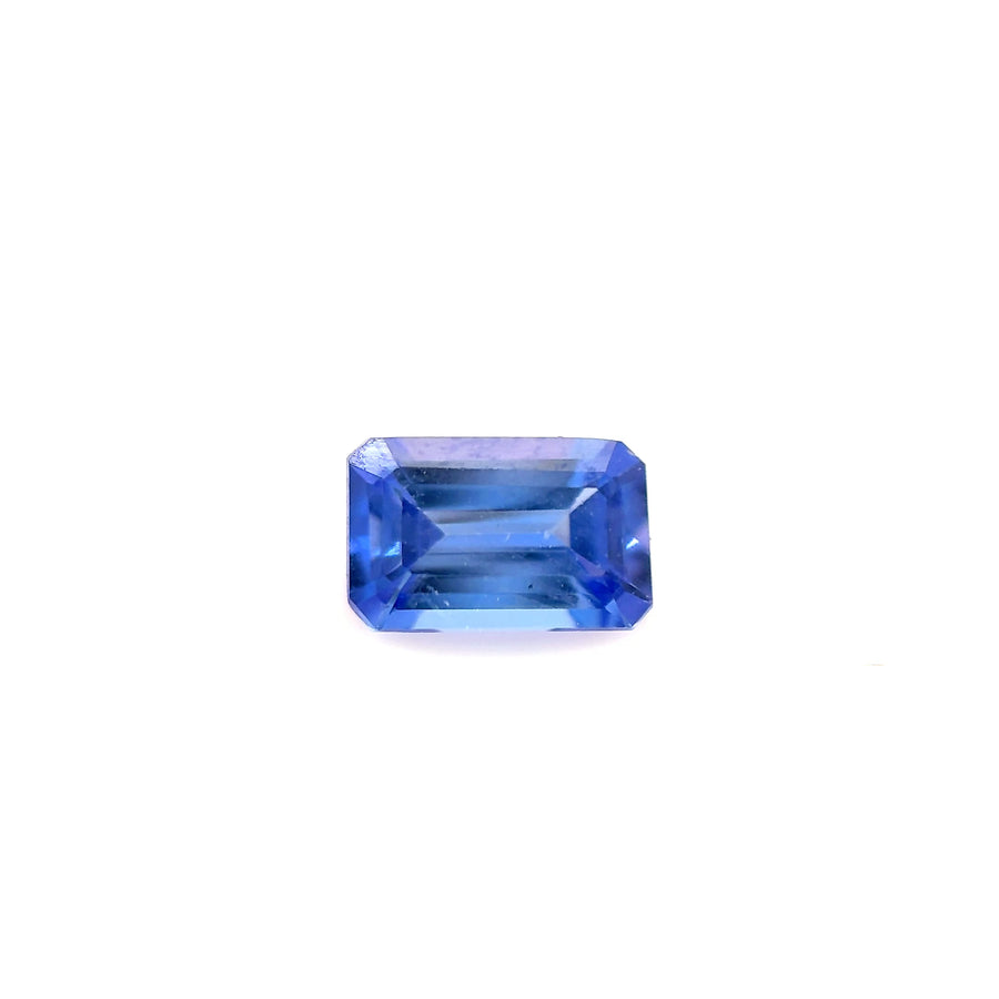 0.92ct Heated Tanzanite Emerald Cut, 7.06 x 4.6 x 3.3mm · GEM-5989