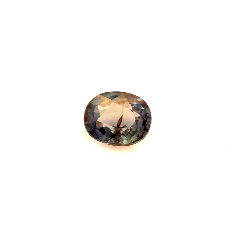 1.22ct unheated purple-green color change sapphire