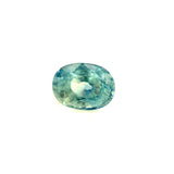 2.08ct heated green-blue Ceylon sapphire, oval cut, VS