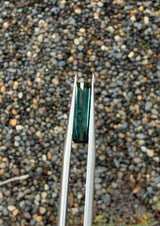 2.18ct unheated bluish green tourmaline gemstone, octagon cut, from Tanzania, second view