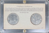 1983 Chinese Silver Dollars Set Manchu Dynasty Sun Yat-Sen Washington Mint · NUM-1155