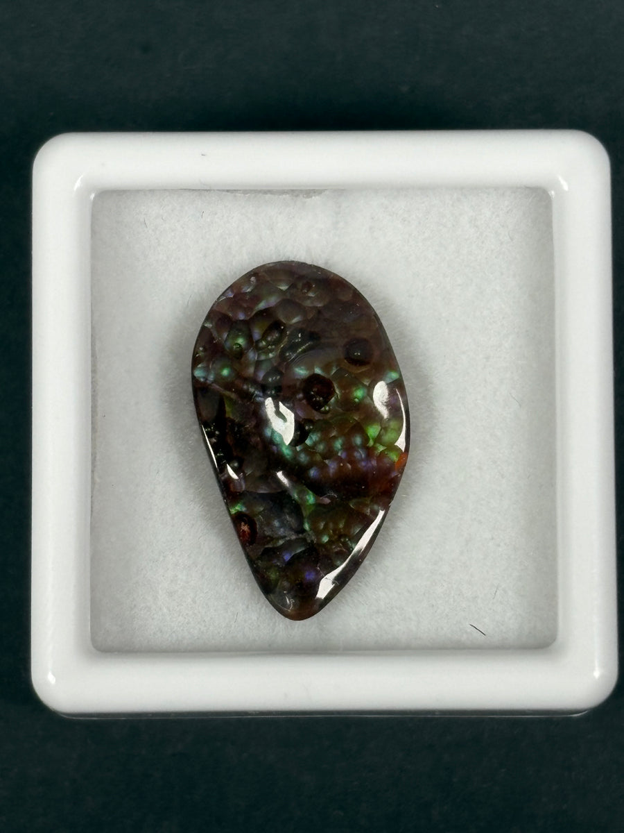 6.34ct Deer Creek Fire Agate  · GEM-5855