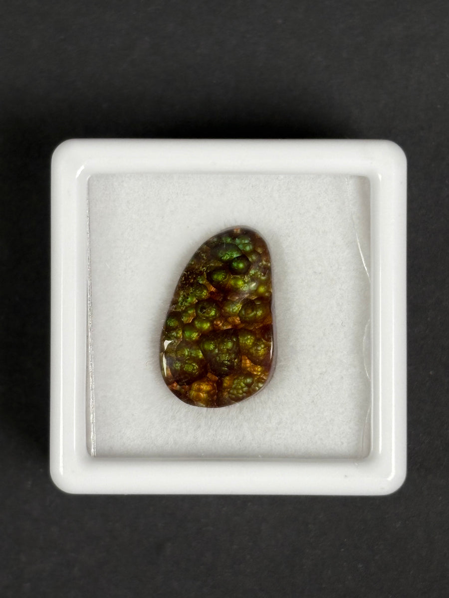 4.81ct Deer Creek & Oatman AZ Fire Agate  · GEM-5856