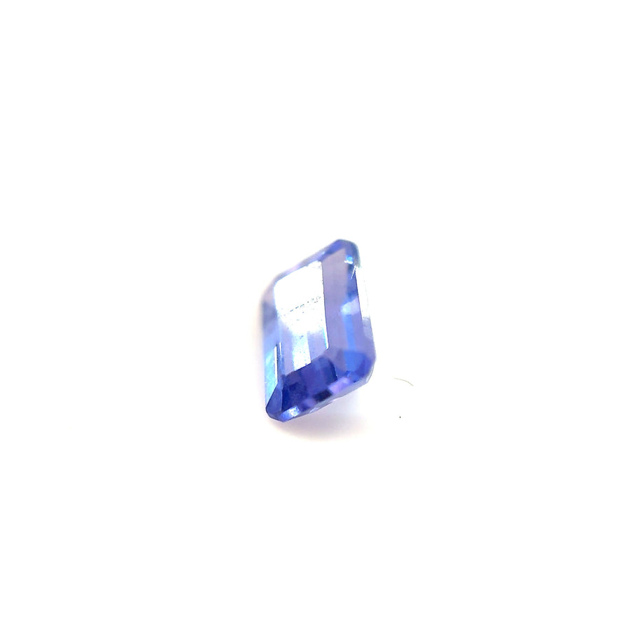 0.92ct Heated Tanzanite Emerald Cut, 7.06 x 4.6 x 3.3mm · GEM-5989