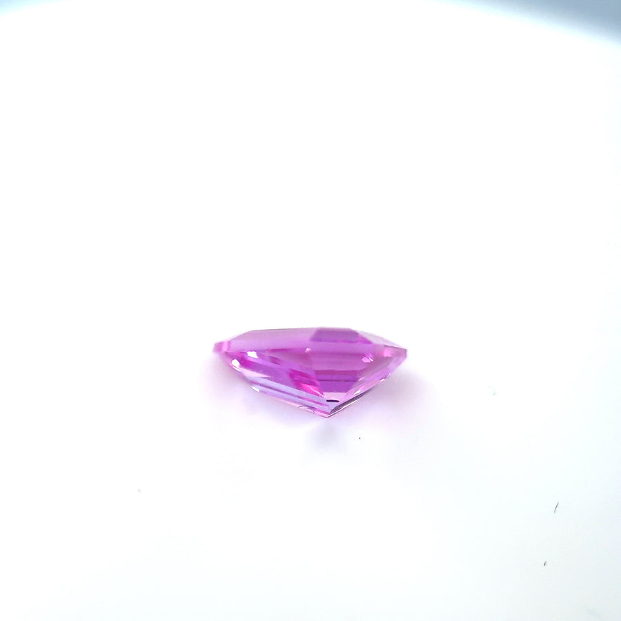 1.02ct Fancy Cut Heated Pink Madagascar Sapphire , VS, GFCO cert