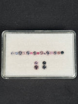 2.12ctw Spinel Lot from Burma, 19 stones, 1.7 - 3.3 mm · GEM-5686