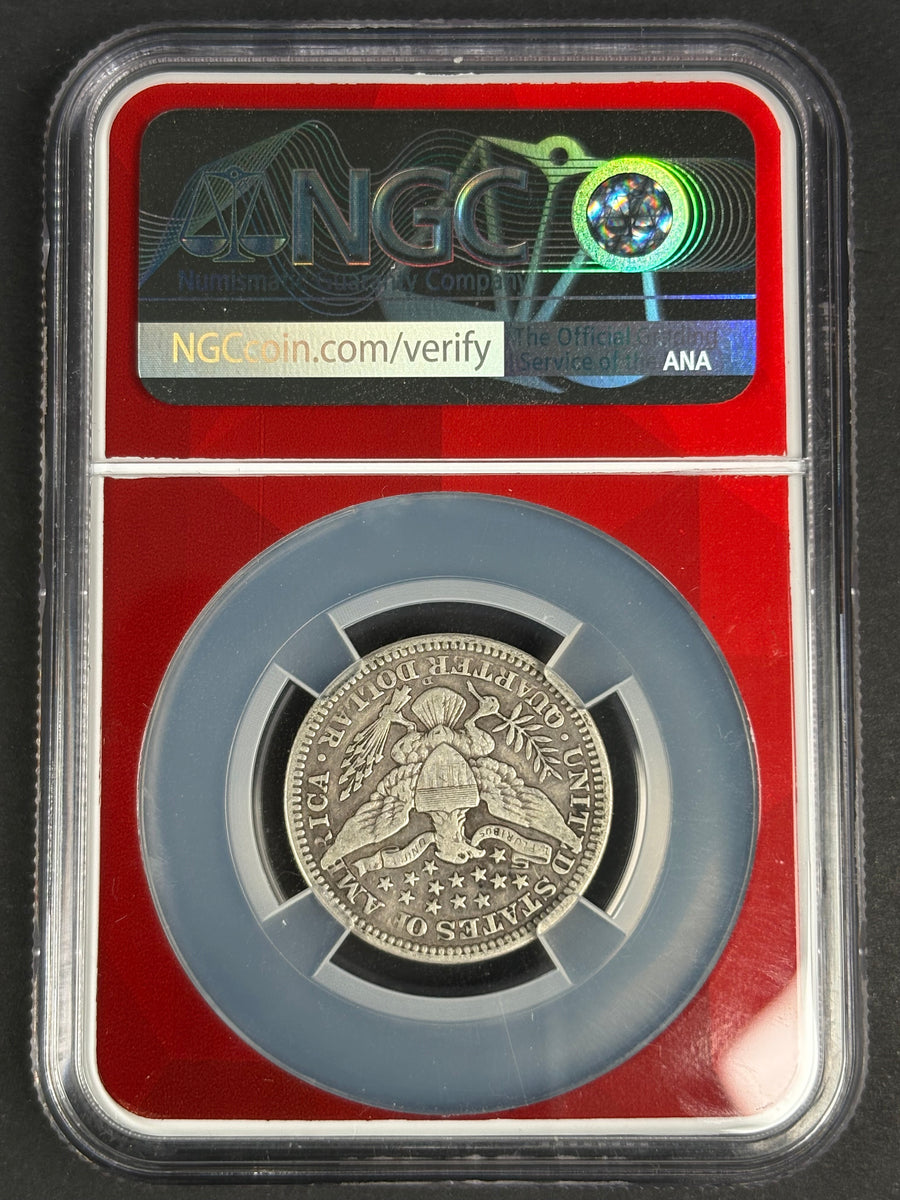 1911-D Barber Quarter 25C NGC F12 · NUM-1190