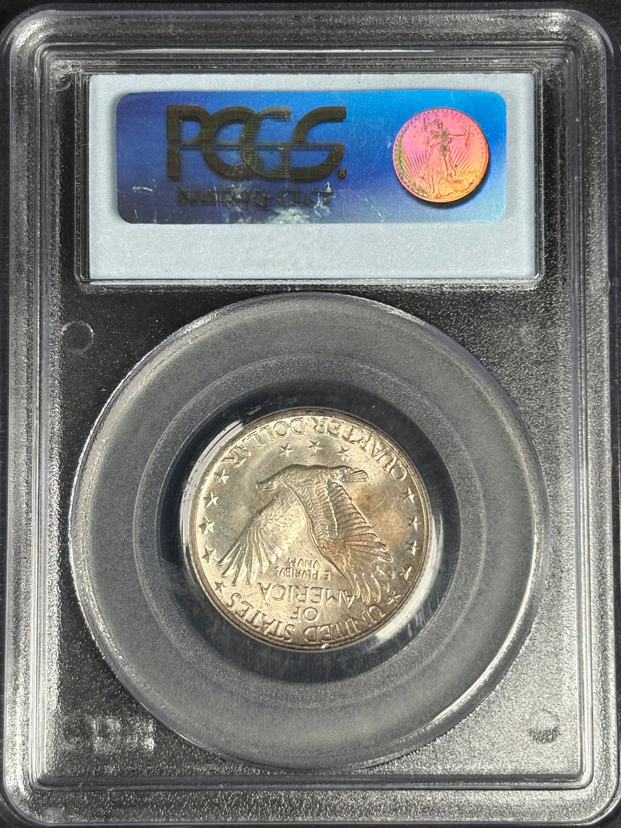 1929 Standing Liberty quarter, PCGS MS-65 FH — reverse