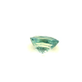 2.08ct heated green-blue Ceylon sapphire, oval cut, VS — view 3