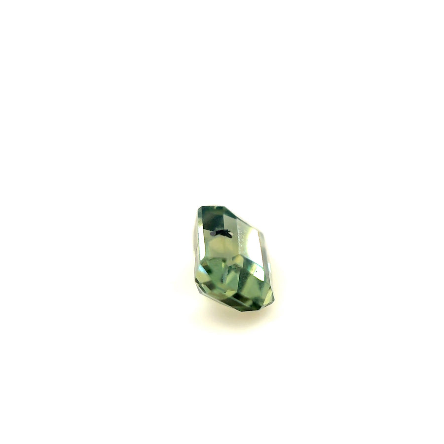 1.03ct No Heat Teal Madagascar Sapphire, Emerald Cut · GEM-5937