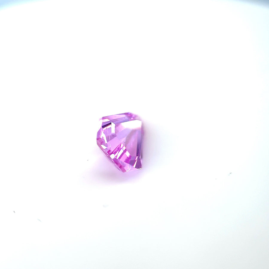 1.02ct Fancy Cut Heated Pink Madagascar Sapphire , VS, GFCO cert