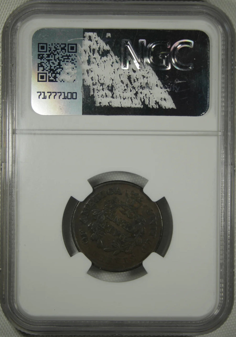1804 Half Cent Draped Bust Copper NGC XF-40 BN