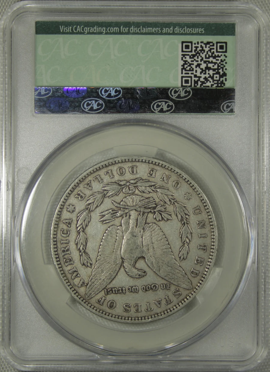 1893 Morgan Silver Dollar CACG XF 40