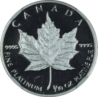 1989 Canada Platinum 5 Dollars NGC PF-70