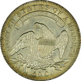 1834 Capped Bust, Lettered Edge Half Dollars AU+ Small Date, Small Letters