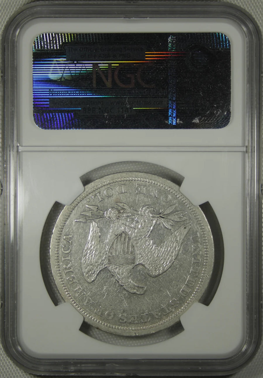 1841 Liberty Seated Dollars NGC XF-40
