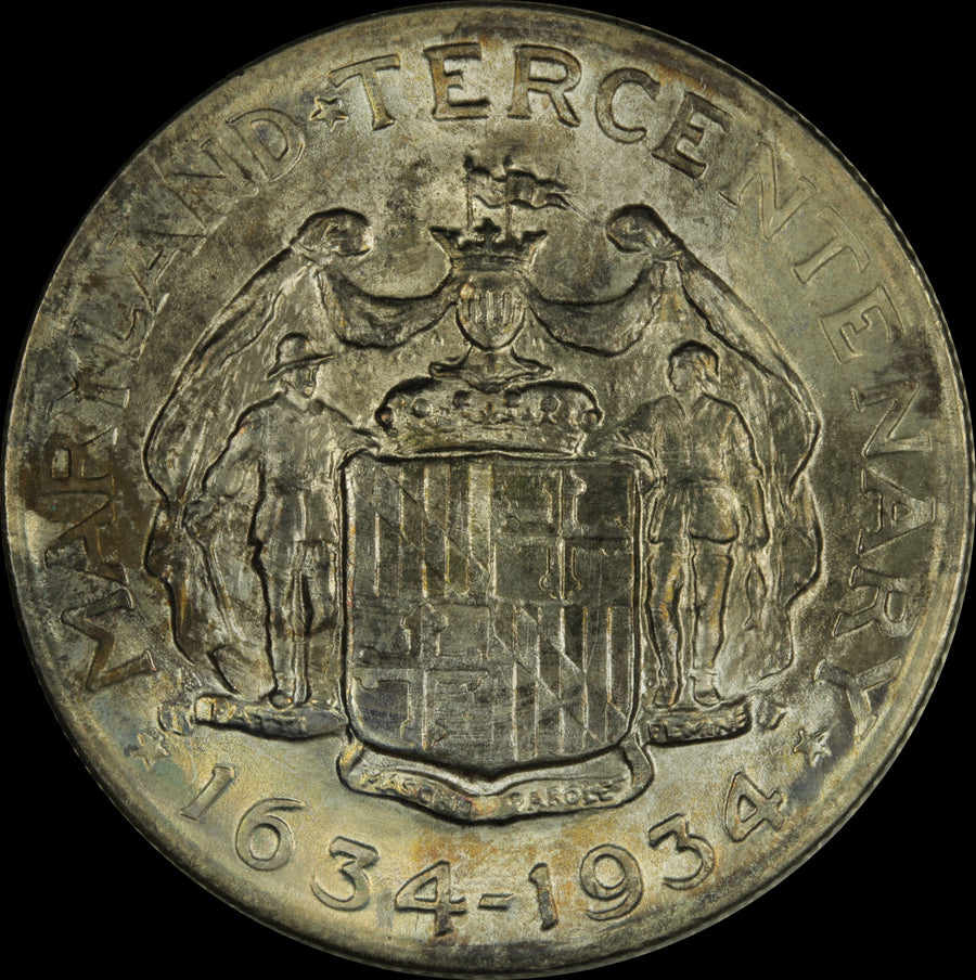 1934 Maryland Tercentenary Classic Commemorative Silver