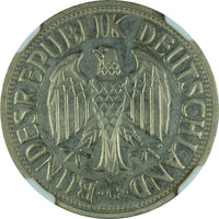 1954 Germany Federal Republic Copper-Nickel Mark NGC MS-63