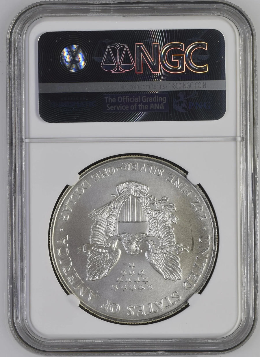 1996 Silver Eagles NGC MS-69