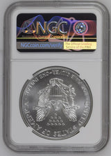 1997 Silver Eagles NGC MS-69