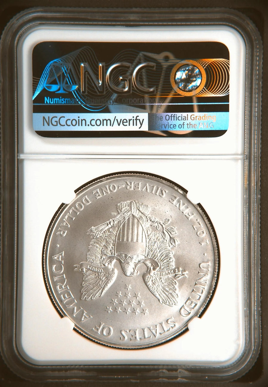 1998 Silver Eagles NGC MS-69