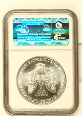 2002 Silver Eagles NGC MS-69