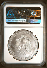 2001 Silver Eagles NGC MS-69