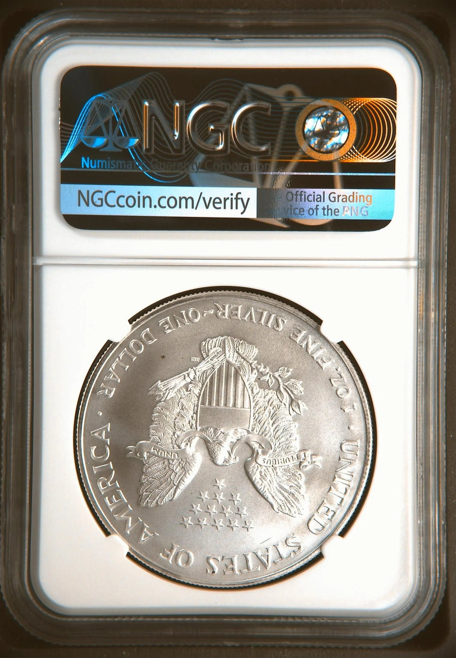 2001 Silver Eagles NGC MS-69