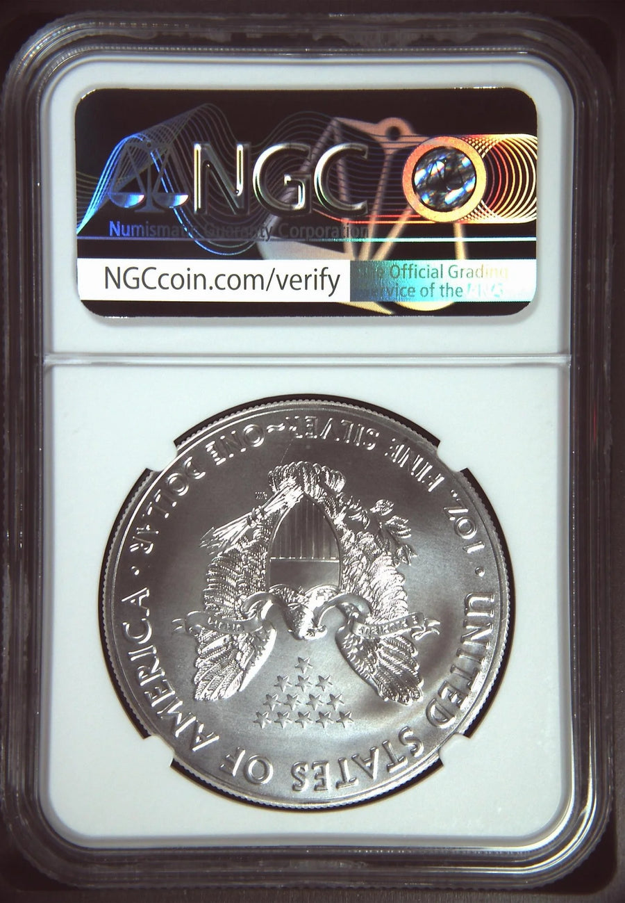2018 Silver Eagles NGC MS-69