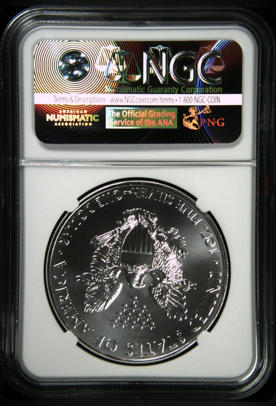 2011 Silver Eagles NGC MS-69 Eagle 25th Anniversary