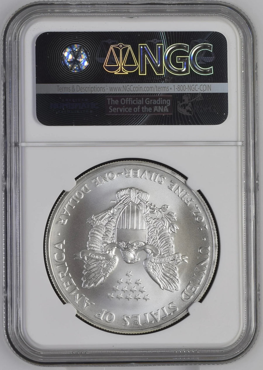 2003 Silver Eagles NGC MS-69