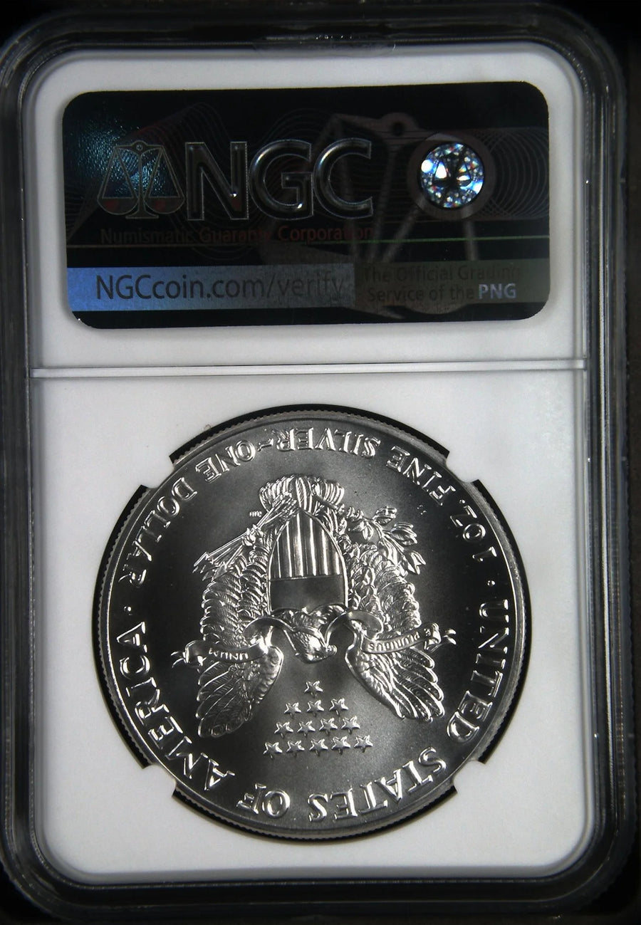 1992 Silver Eagles NGC MS-69