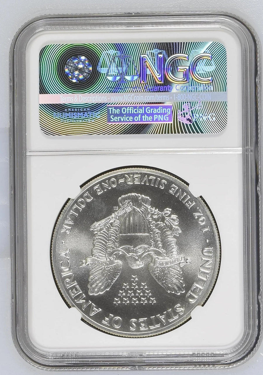 1989 Silver Eagles NGC MS-69