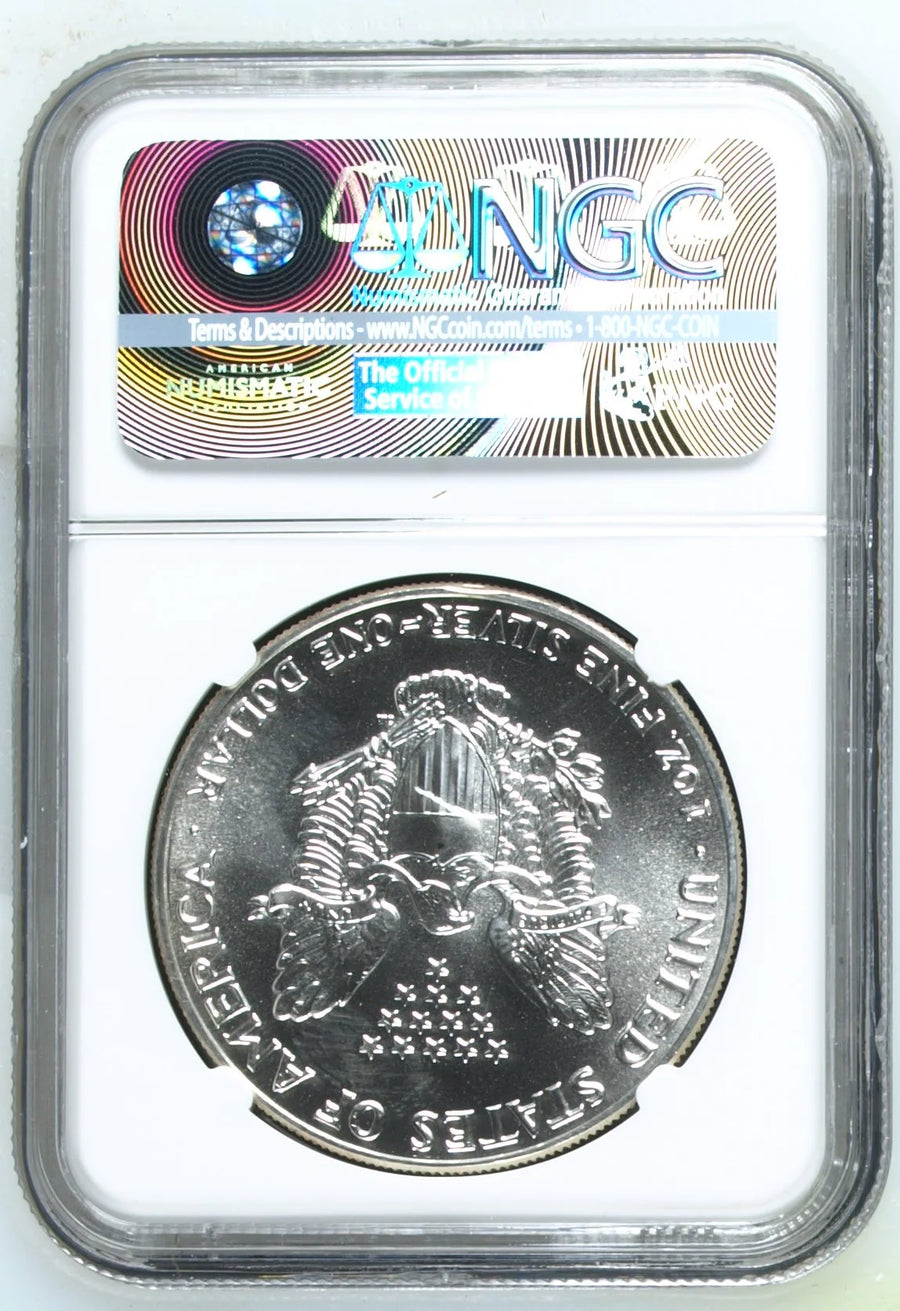 1988 Silver Eagles NGC MS-69